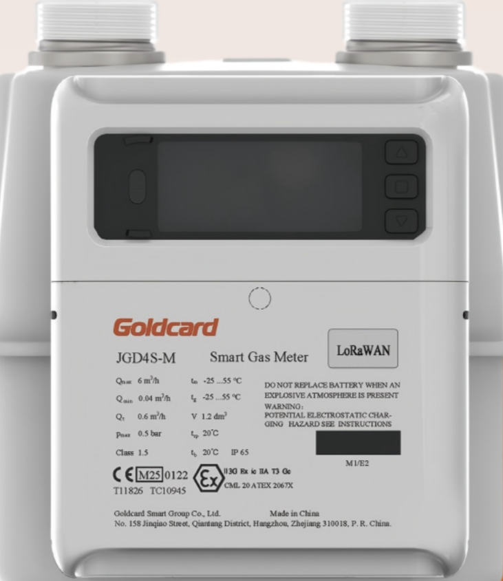 Счетчик газа GoldCard JGD4S-M